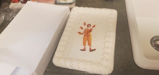 Mcdonalds secret menu cake