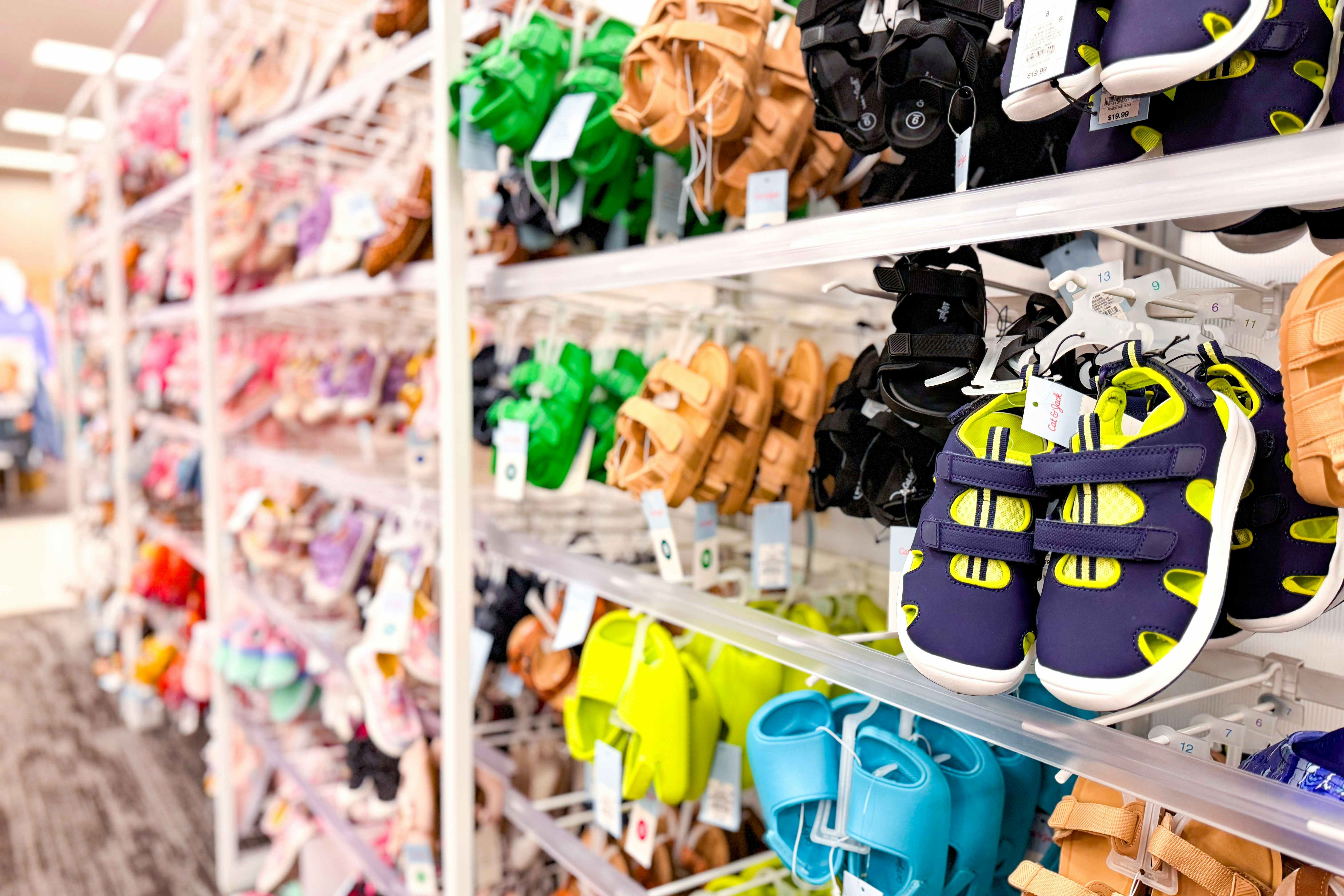 Get Kids' and Toddler Sandals for as Low as $3.80 at Target