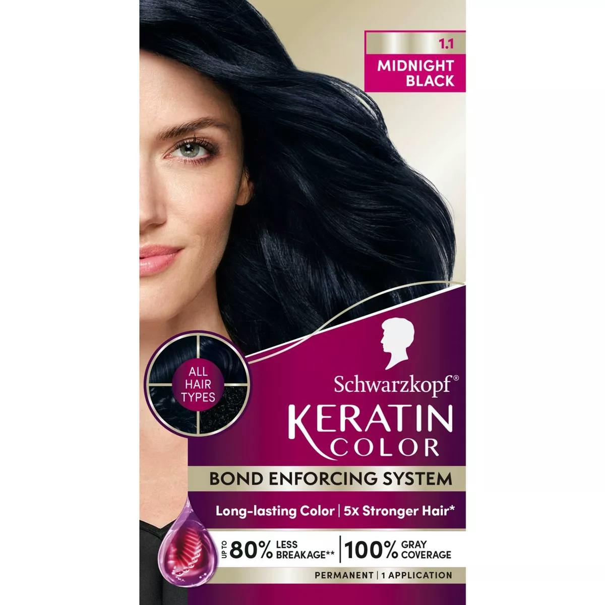 Schwarzkopf® Keratin Hair Color