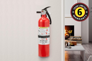 Fire Extinguisher on wall