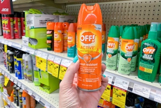 off bug spray with sale tag at ace hardware