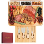 Bamboo Charcuterie Board Set