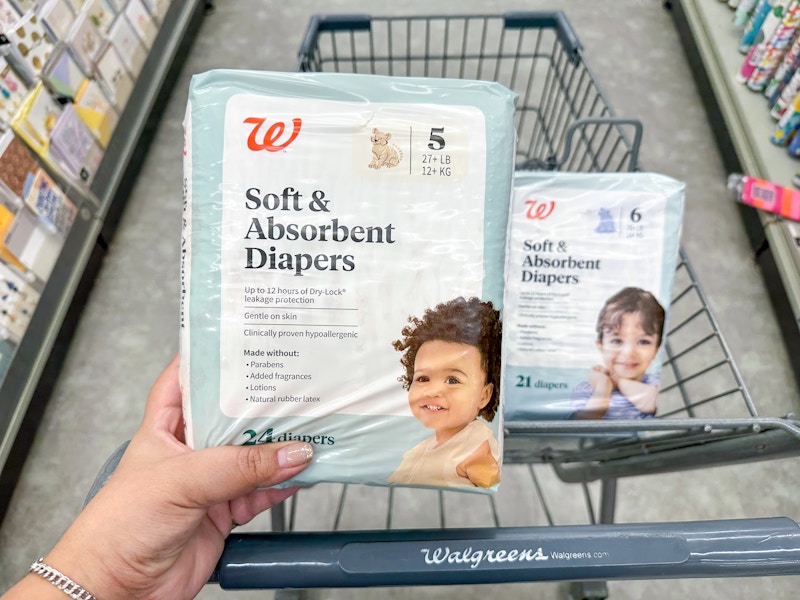 walgreens brand diapers
