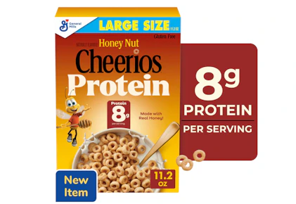 2 General Mills Large Size Cheerios Boxes