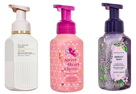 5 Bath & Body Works Hand Soaps