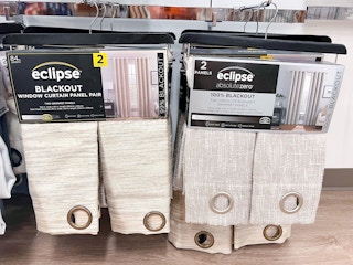 blackout curtains