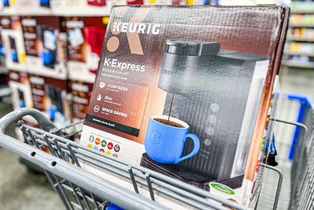 Keurig Single-Serve Coffee Maker, $49 at Walmart — Choose From Six Colors card image
