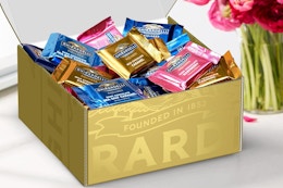 ghirardelli chocolate on a table