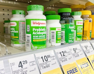 Walgreens Vitamin Shelf