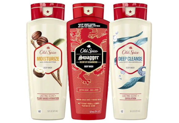 3 Old Spice Body Washes