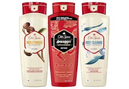 3 Old Spice Body Washes