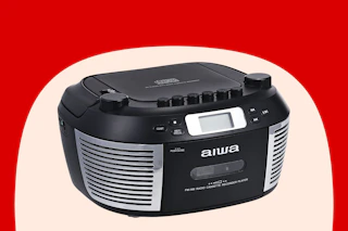 Stock image of a boombox from HSN