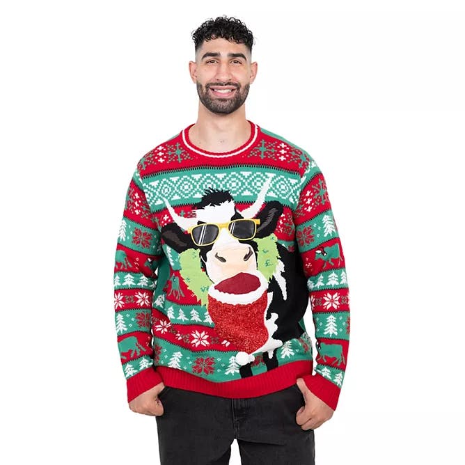 Adult Big & Tall Ugly Christmas Sweater