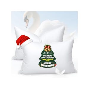 Goose Feather Pillows 2-Pack