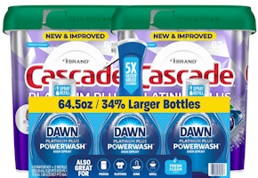 2 Cascade + 1 Dawn Powerwash