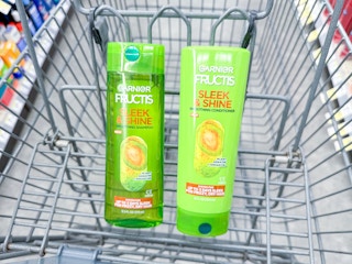 garnier fructis shampoo in walgreens cart