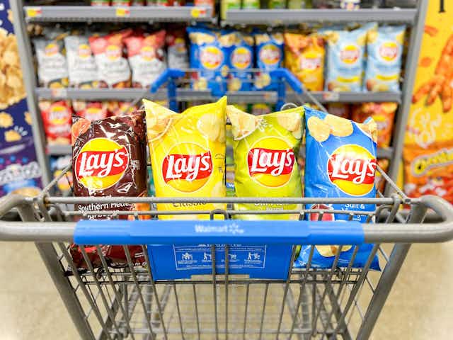 Lay's Potato Chips, $1.50 per Bag With Fetch Rewards at Walmart  card image