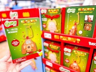  Brickcraft Grinch (Max the dog) Holiday Ornament Kit (Walmart in store photo)