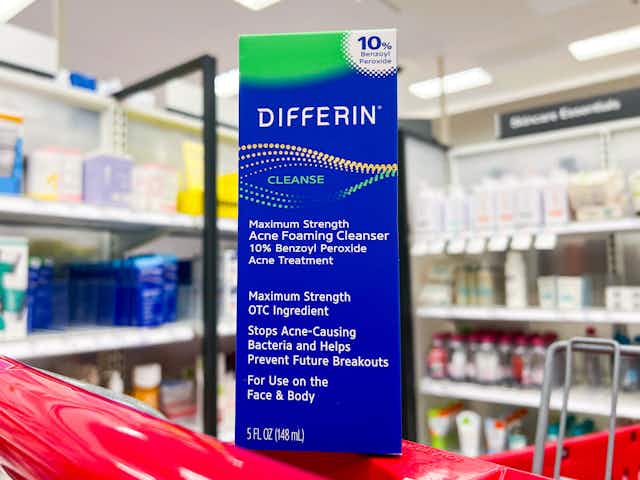 Differin Acne Foaming Cleanser, Only $5 at Target (Reg. $12) card image