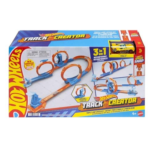 Hot Wheels Triple Loop Track Set