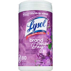 2 Lysol Wipe Canisters