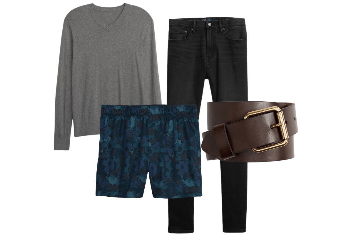 6 Men's Apparel Items