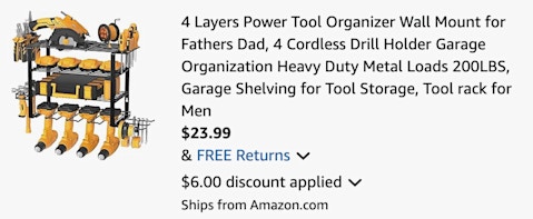 cart tool organizer