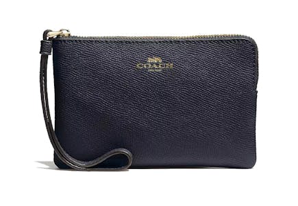 Coach Leather Wristlet