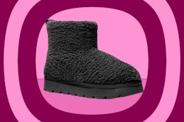 Michael Kors Winnie Faux Shearling Boots, Only $35.10 (Reg. $175) card image