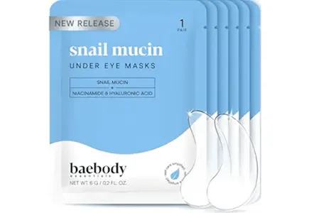 Baebody Under-Eye Mask 6-Pack