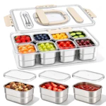 Stainless Steel Snackle Box Container