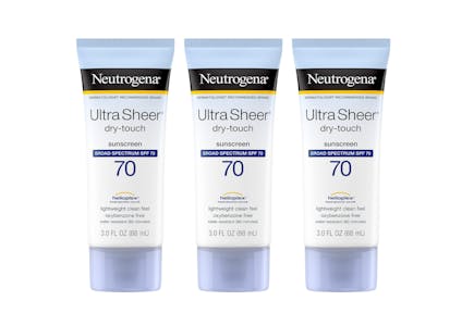 Neutrogena Sunscreen 3-Pack