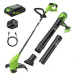 Greenworks Trimmer & Blower Combo