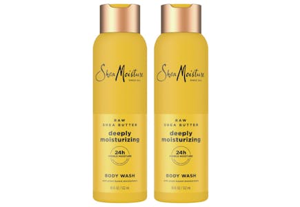 2 Shea Moisture Body Washes