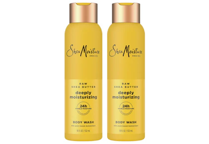 2 Shea Moisture Body Washes