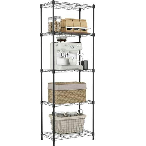 5-Tier Metal Wire Shelf Unit