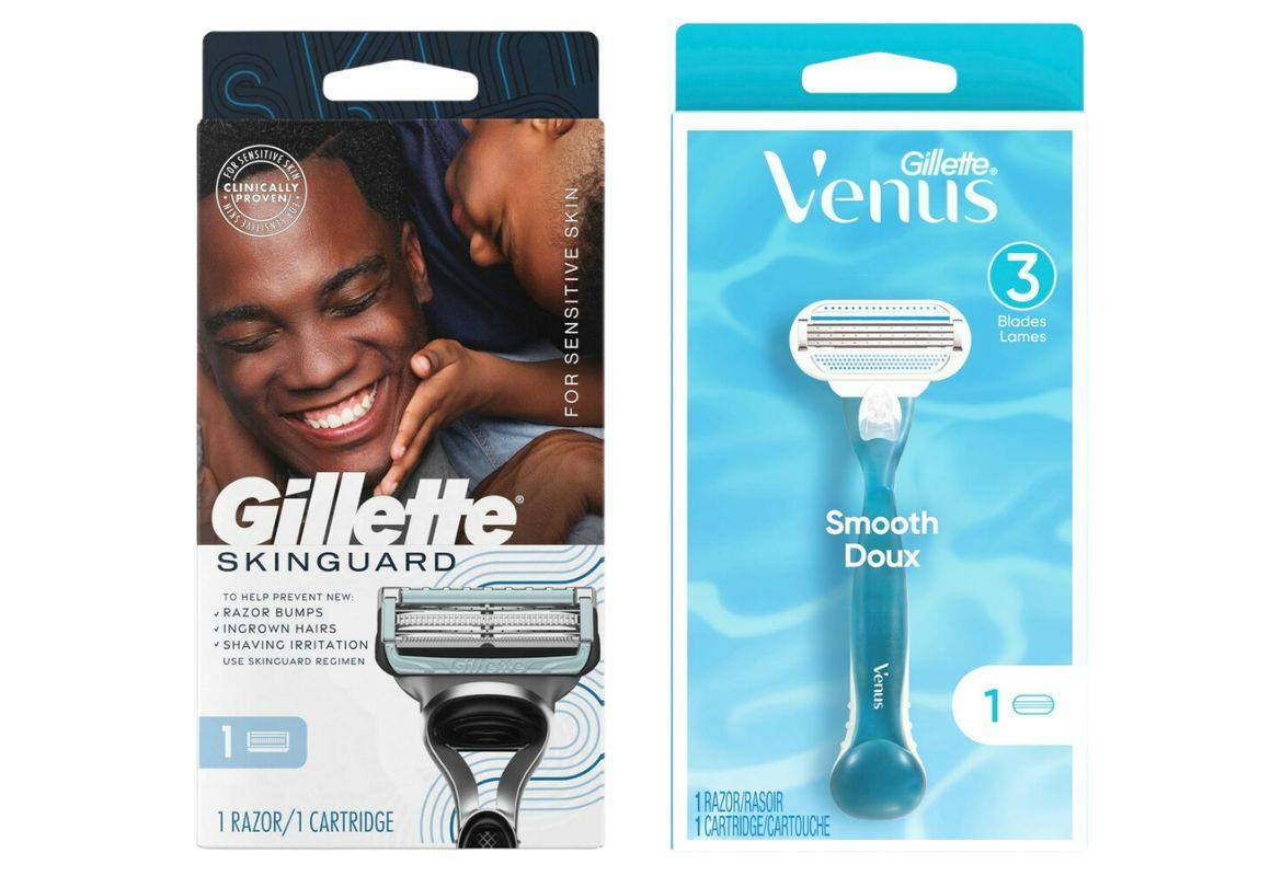 1 Gillette + 1 Venus