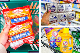hot dogs, ice cream, and detergent side by side publix matchup 9/2/26