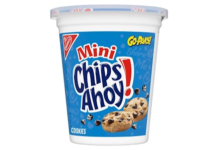 5 Chips Ahoy Minis Cups