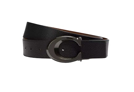 Coach Leather Reversible Belt