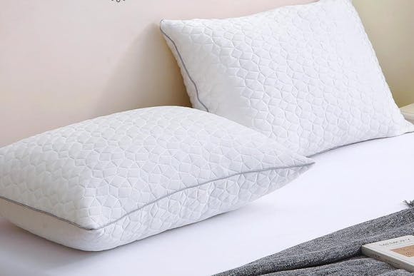 Cooling Memory Foam Pillow 2-Pack, Just $25 After 50% Off Amazon Promo Code