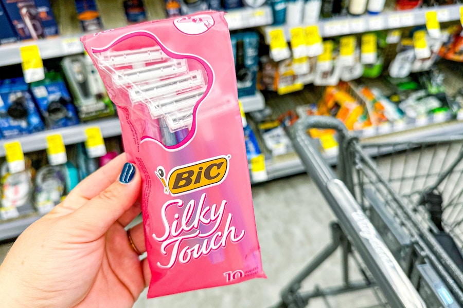 walgreens bic silky touch razors1