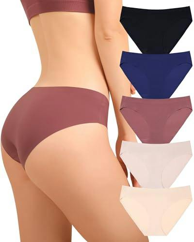 Women's Seamless Hipster Underwear 5-Pack