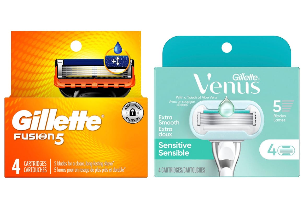 2 Gillette Razor Refills