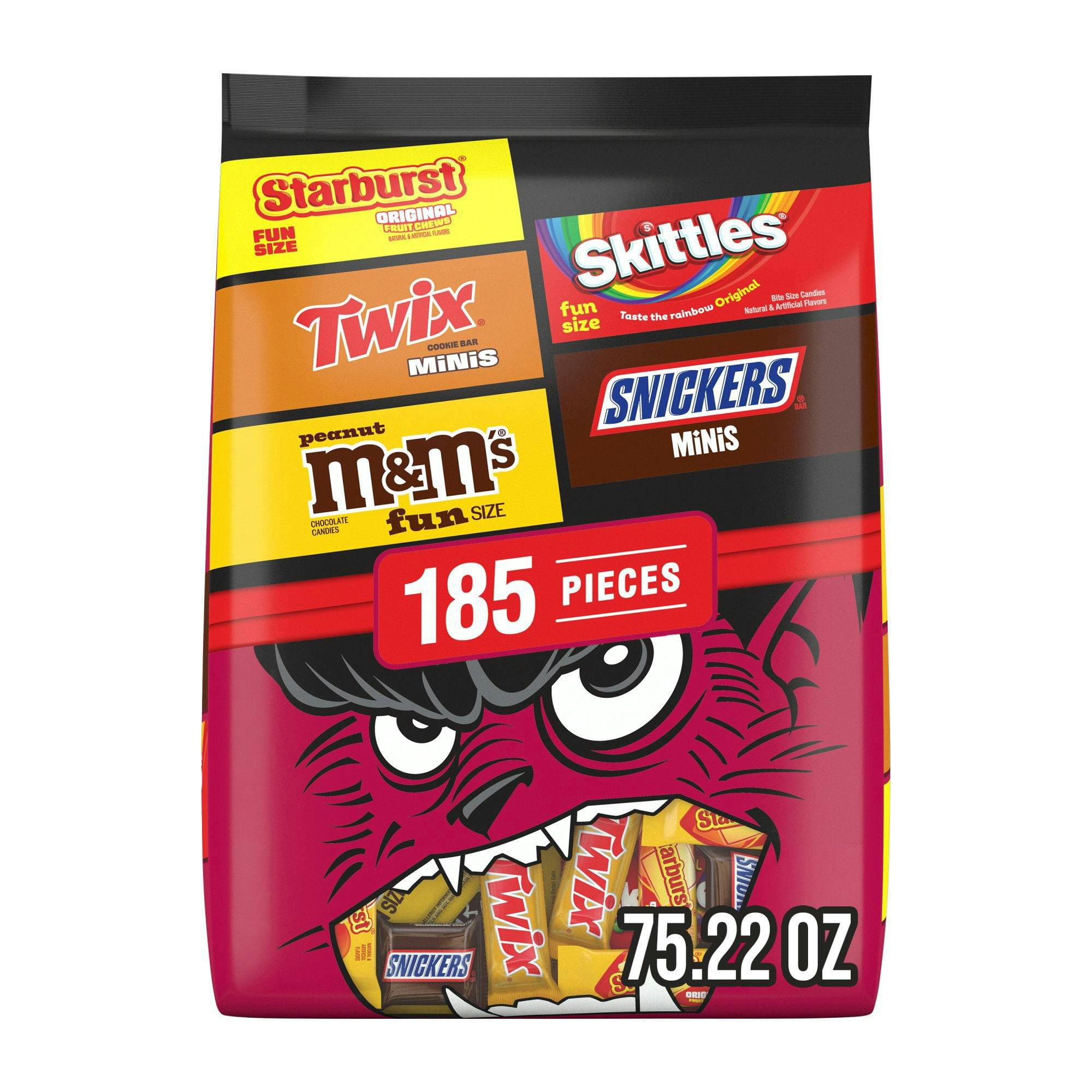 Mars Halloween Candy Variety Pack