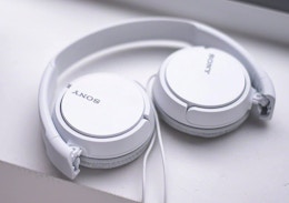 Sony ZX Series Wired On-Ear Headphones, as Low as $9.88 on Amazon card image