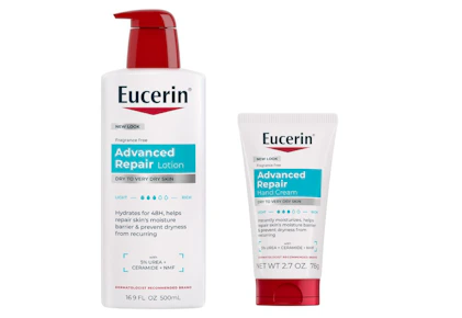 2 Eucerin Lotions