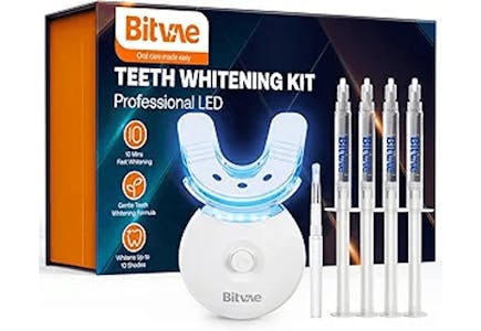 Teeth Whitening Kit With LED Light