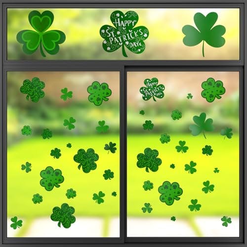 St. Patrick's Day Window Cling Set
