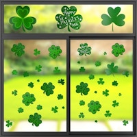 St. Patrick's Day Window Cling Set